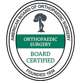 board certified orthopedic surgeon