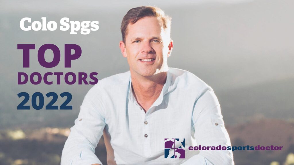 Colorado Springs magazine top doc 2022 Chris Jones MD 
